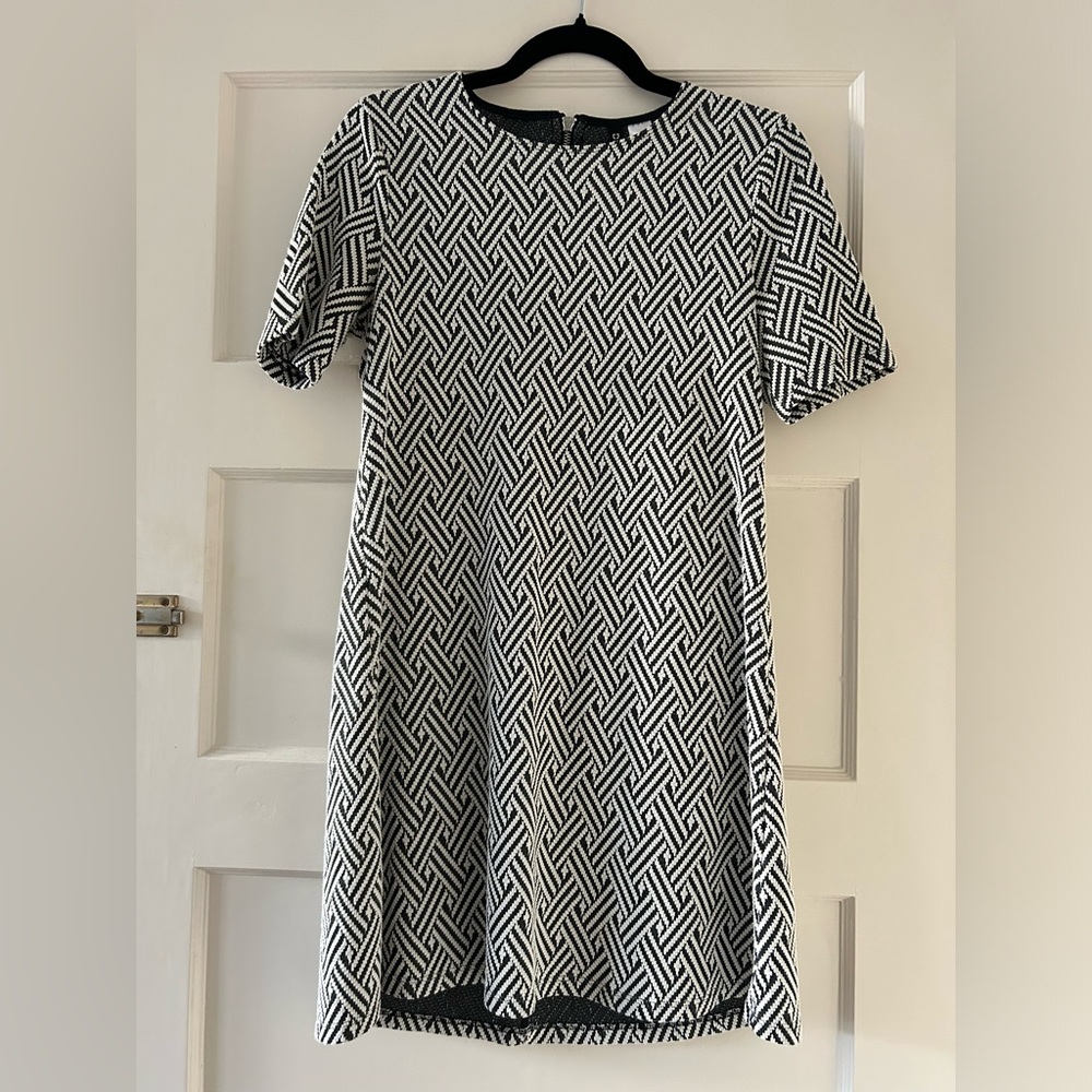 DIVIDED optical minidress